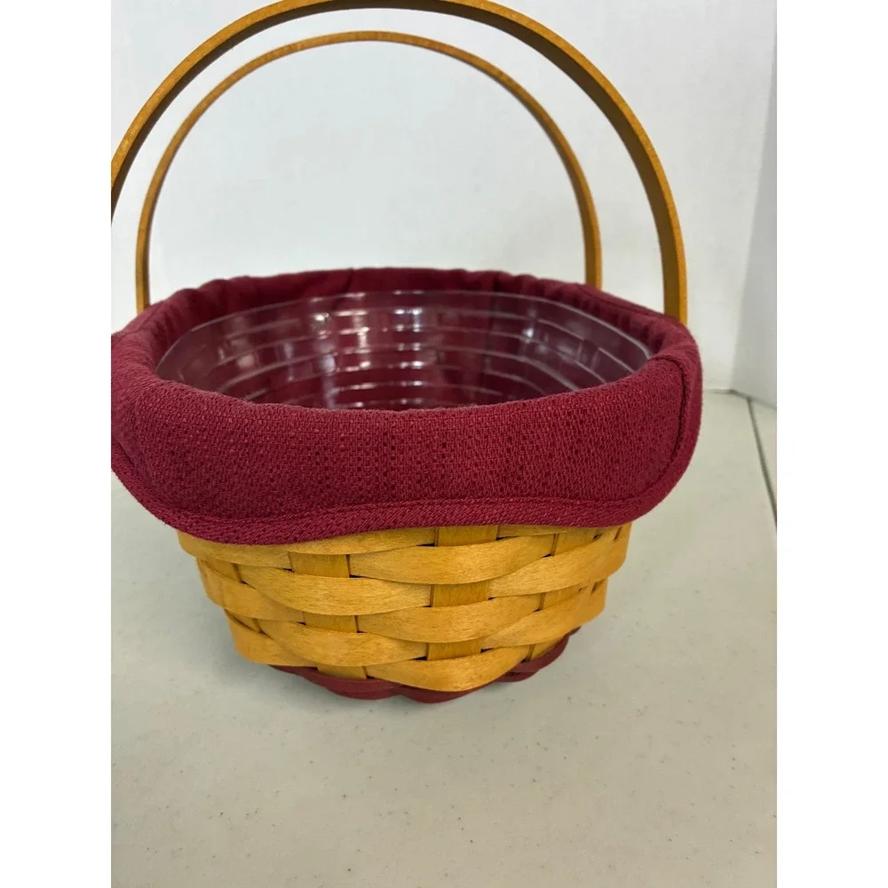 Longaberger Christmas Collection 2004‎ Get-Together Basket Liner Protector Brass